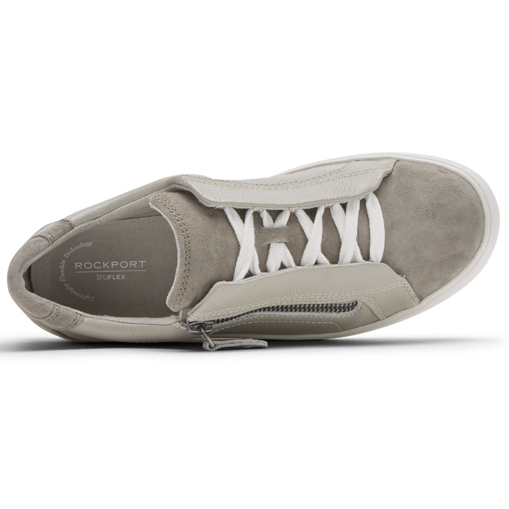 Tenis Rockport Mulher Cinzentas - Truflex Parissa Laced - 81576BQRU